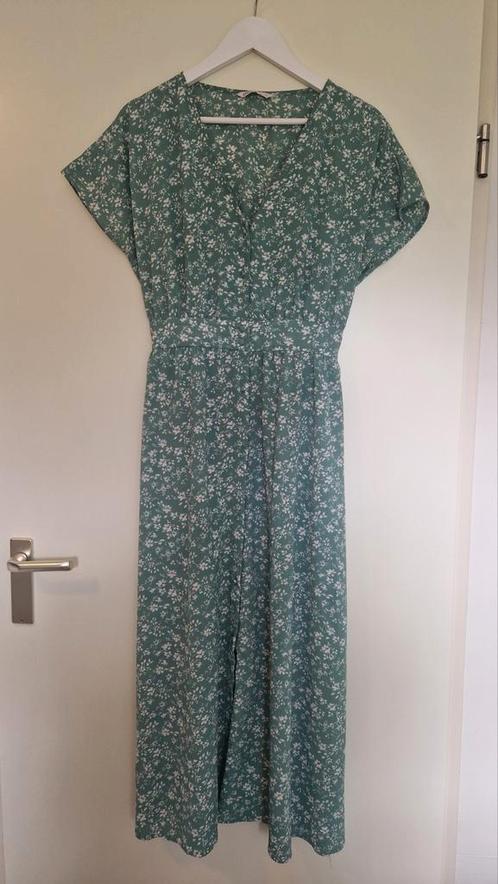 Lange zomerjurk Only, Kleding | Dames, Jurken, Gedragen, Maat 38/40 (M), Groen, Onder de knie, Ophalen of Verzenden