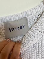 Bellamy wit grofgebreide trui maat L boothals, Kleding | Dames, Truien en Vesten, Wit, Bellamy, Ophalen of Verzenden, Zo goed als nieuw