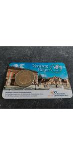 Verdrag van Rome coincard, Postzegels en Munten, Munten | Nederland, Ophalen of Verzenden, Koningin Beatrix, Euro's, Losse munt