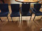leolux Camarilla eetkamerstoel, Overige materialen, Gebruikt, Blauw, Ophalen of Verzenden