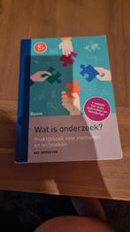Wat is onderzoek? - Nel Verhoeven (6e druk), Gelezen, Nel Verhoeven, Gamma, HBO