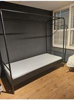 Hemelbed van V T Wonen zwart, Ophalen, Hoogslaper, Eenpersoons, Zo goed als nieuw