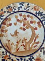 Antiek Japans Imari porselein bord, Ophalen of Verzenden