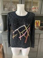 Gave gebreide boho trui maat S M, Kleding | Dames, Truien en Vesten, Maat 38/40 (M), Douwenmaat 8-3 Meppel, Info@again.nu, Zwart