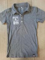 Name it shirt t-shirt grijs polo slim fit mt 122 / 128, Gebruikt, Ophalen of Verzenden, Shirt of Longsleeve, Name IT