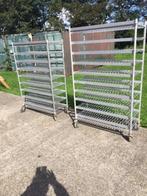 2 aluminium etage/stelling wagens, Huis en Inrichting, Ophalen, Gebruikt