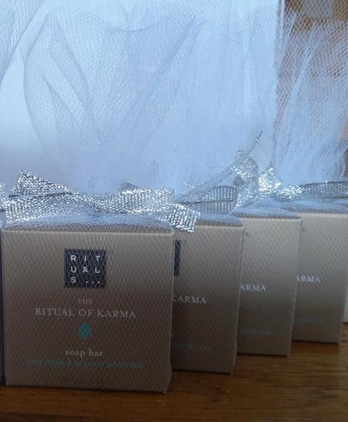 Zeepje Rituals Karma/Rituals Jing/bedankje trouwen/geboorte, Sieraden, Tassen en Uiterlijk, Uiterlijk | Lichaamsverzorging, Ophalen of Verzenden