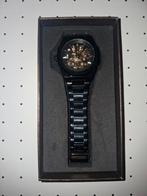 Zwart automatisch skeleton herenhorloge - Nieuw, Huis en Inrichting, Woonaccessoires | Spiegels, Minder dan 50 cm, Nieuw, Ophalen of Verzenden