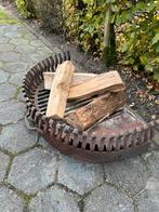 Zware degelijke stoere Open Haard Rooster (Rek) + Asla, Ophalen, Gebruikt, Inbouwhaard, Houthaard