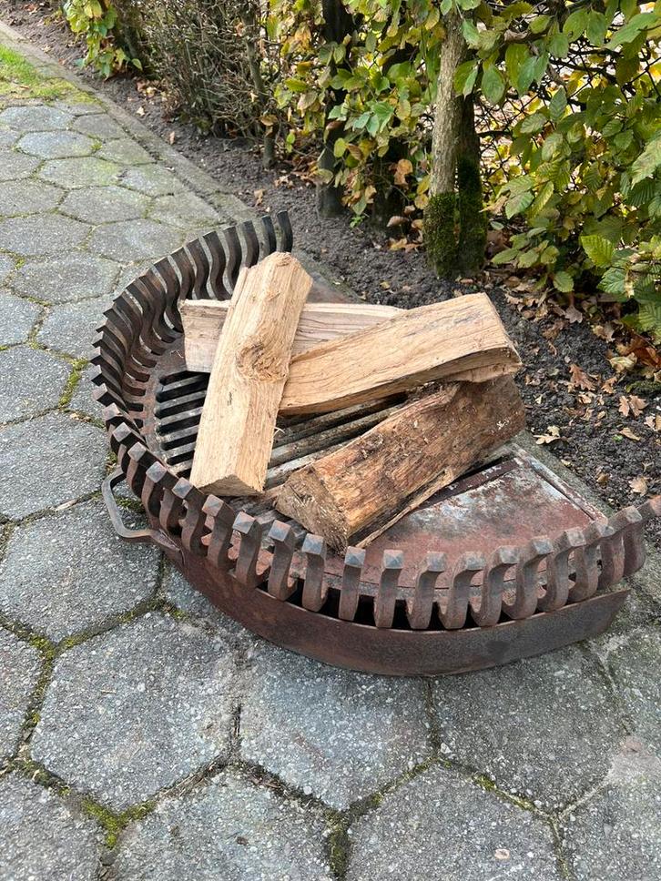 Zware degelijke stoere Open Haard Rooster (Rek) + Asla, Huis en Inrichting, Haarden, Gebruikt, Houthaard, Ophalen