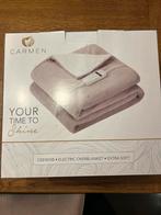 Nieuwe elektrische deken - zacht taupe, Ophalen of Verzenden, Nieuw