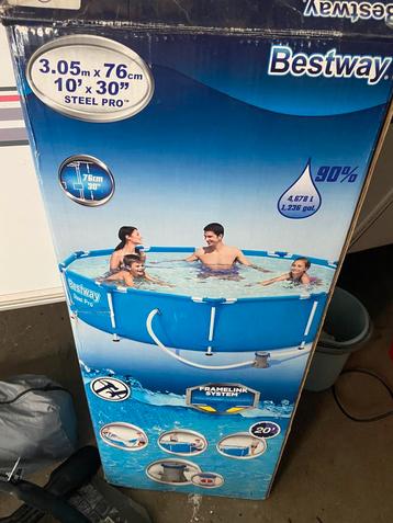 Zwembad rond 300 cm  beschikbaar voor biedingen