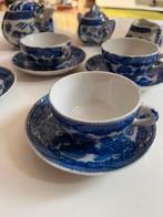 Servies poppen porselein 11 delig antiek, Ophalen of Verzenden