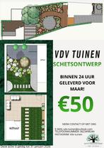 Tuin Schetsontwerp, Verzenden, Nieuw