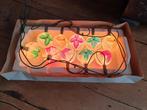 Vintage kerstverlichting " Italian Christmas Lights"., Diversen, Kerst, Ophalen of Verzenden, Gebruikt