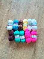 Partij met bolletjes acryl garen, Ophalen of Verzenden, Nieuw, Breien of Haken, Wol of Garen