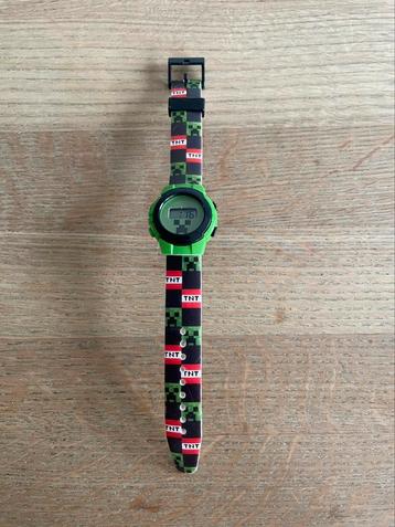 Stoer Minecraft digitaal horloge beschikbaar voor biedingen