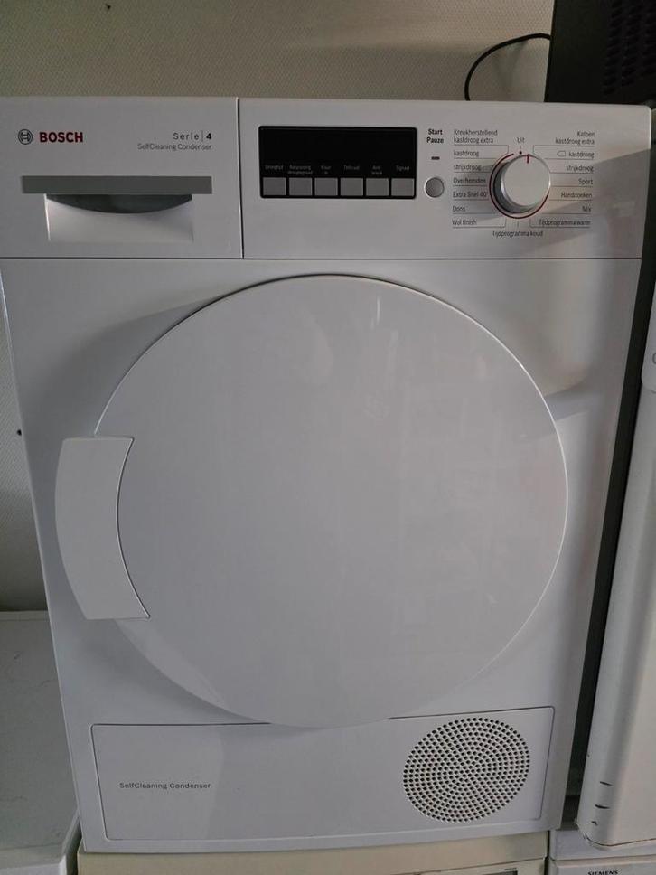 Bosch serie 4 warmtepompdroger., Witgoed en Apparatuur, Wasdrogers, Gebruikt, Overige typen, Voorlader, 8 tot 10 kg, 85 tot 90 cm