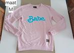 9.lemons babe trui sweater maat m roze, Maat 38/40 (M), Ophalen of Verzenden, Roze, Zo goed als nieuw