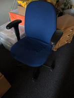 Blauwe bureaustoel T.E.A.B., Ophalen, Gebruikt, Blauw, Bureaustoel