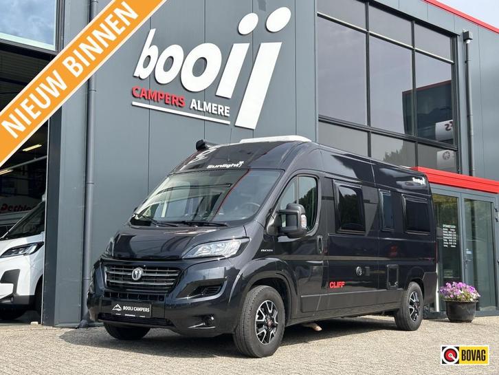 Sunlight Cliff 600 Adventure Edition, Caravans en Kamperen, Campers, tot en met 2, Buscamper of Camperbus, Sunlight, Diesel, Handgeschakeld