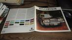 ZELDZAME USA Folder  CHRYSLER  1975, Verzenden, Nieuw, Overige merken