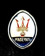 Maserati pin- ovaal- 14x20 emaille, Verzenden, Nieuw, Transport, Speldje of Pin