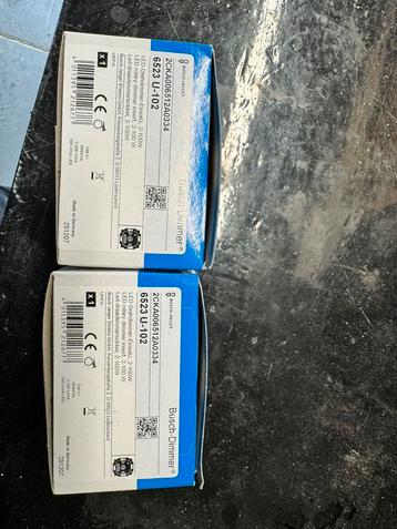 Busch jaeger dimmers 6523 U-102 beschikbaar voor biedingen