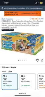 Hozelock superhoze 15m, Tuin en Terras, Ophalen of Verzenden, Zo goed als nieuw