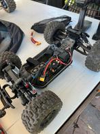 Rustler 4x4 VXL met upgrades, Hobby en Vrije tijd, Elektro, Gebruikt, Auto offroad, Ophalen of Verzenden