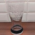 Coca-Cola glas Uefa Euro EK voetbal 2012 zwart bandje, Ophalen of Verzenden, Zo goed als nieuw, Frisdrankglas