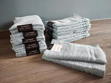 20 x gastendoekjes ijsblauw Byrklund / 30x50 beschikbaar voor biedingen