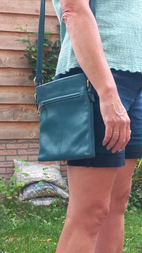 Leren handtas van GiGi Fratelli, Sieraden, Tassen en Uiterlijk, Tassen | Damestassen, Zo goed als nieuw, Handtas, Overige kleuren
