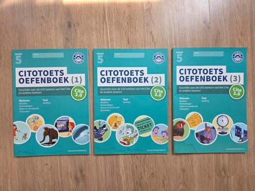 Citotoets Oefenboek deel 1,2 en 3 groep 5 Bundelprijs, Boeken, Schoolboeken, Zo goed als nieuw, Nederlands, Overige niveaus, Ophalen of Verzenden