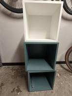 Ikea Eket Kasten - wit en grijsblauw, Ophalen, Zo goed als nieuw