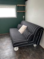 Slaapbank bedbank ikea, Tweepersoons, Ophalen of Verzenden, 200 cm, Stof