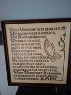 Schilderij, Onze Vader, Ophalen of Verzenden