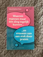 Waarom mannen maar een ding tegelijk kunnen en vrouwen aan e, Gelezen, Allan Pease; Barbara Pease, Ophalen of Verzenden, Ontwikkelingspsychologie