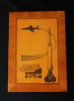 Luchtverdediging Trench art Houten Kist Warschaupact, Ophalen of Verzenden