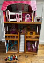 Poppenhuis met poppetjes, Ophalen, Gebruikt, Poppenhuis