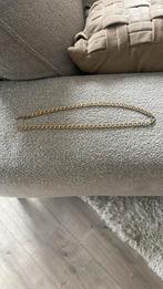 Gold plated ketting 60 cm, Ophalen of Verzenden, Gebruikt, Goud, Overige materialen