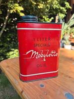 Mobylette olie kannetje 1 liter, Verzamelen, Ophalen of Verzenden, Gebruikt, Verpakking