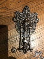 bijzondere gietijzeren deurklopper, Antiek en Kunst, Ophalen of Verzenden