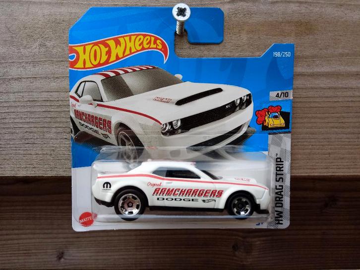 Dodge Challenger SRT Demon '18 Hotwheels, Hobby en Vrije tijd, Modelauto's | Overige schalen, Nieuw, Auto, Ophalen