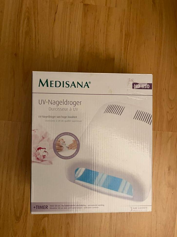 Medisana UV Nageldroger - Nieuw in Verpakking, Witgoed en Apparatuur, Persoonlijke-verzorgingsapparatuur, Nieuw, Hand- en Voetverzorging