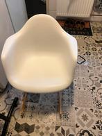 Stoel schommel, Huis en Inrichting, Stoelen, Ophalen of Verzenden, Zo goed als nieuw, Wit, Eén