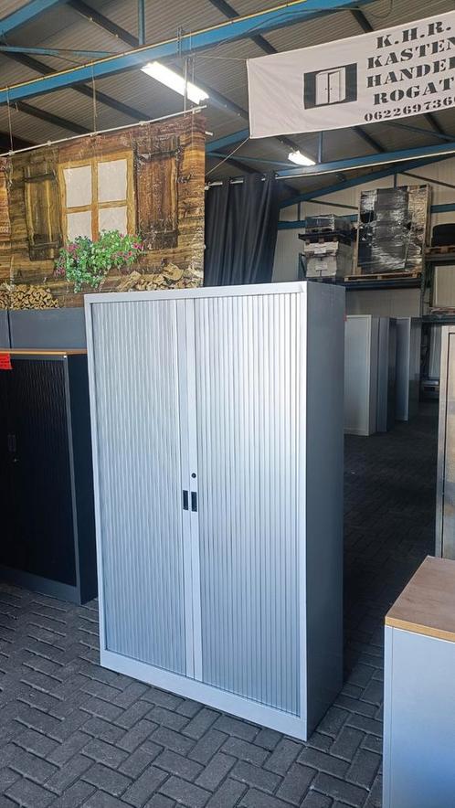 Nette metalen roldeurkast, archiefkast, Huis en Inrichting, Kasten | Roldeurkasten en Archiefkasten, Gebruikt, 150 tot 200 cm