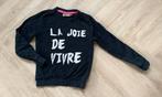 Vingino leuke trui 'La Joie de Vivre' maat 140, Trui of Vest, Zo goed als nieuw, Vingino, Verzenden