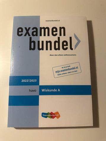 Havo Wiskunde A Examenbundel beschikbaar voor biedingen