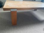 Eikenhouten salontafel, Huis en Inrichting, Tafels | Salontafels, Ophalen, Gebruikt, 100 tot 150 cm, Eikenhout